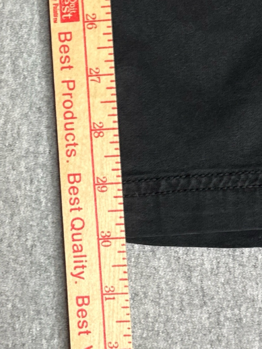 Women's Black Cargo Pants with Utility Pockets - Picture 4 of 5